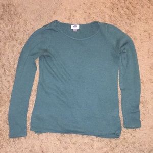 Green old navy sweater